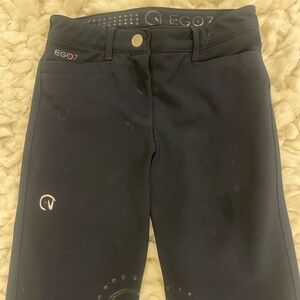 EGO7 Kids Black Casual Trousers